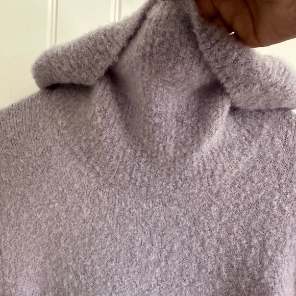 COS Lilac Turtleneck Sweater - Picture 5 of 7